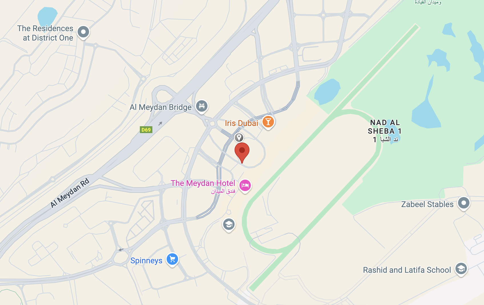 map location
